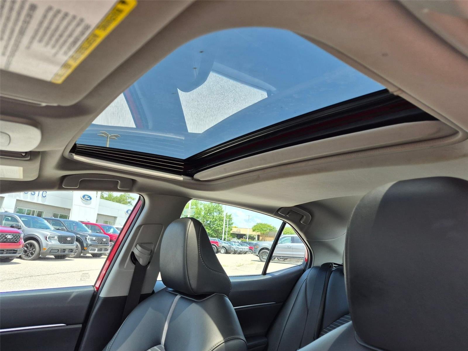 Used 2024 Supersonic Red Toyota SE image 25