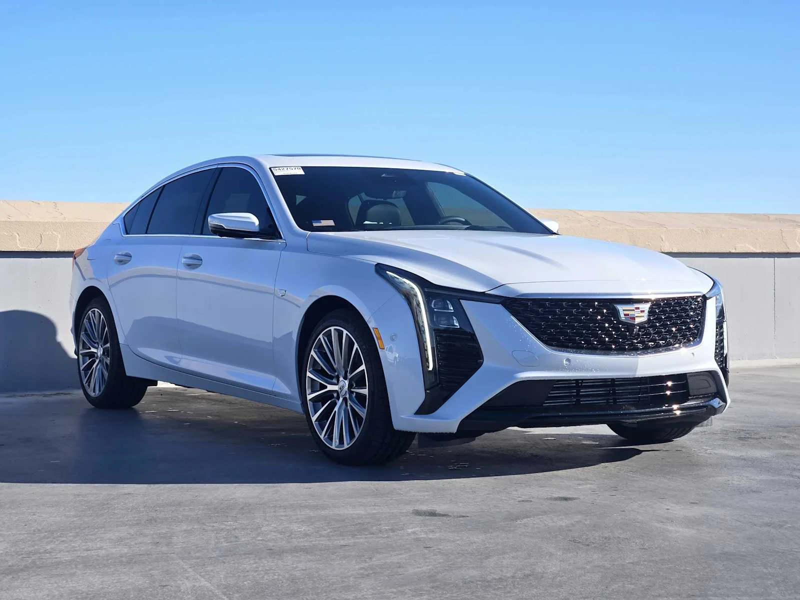 New 2026 Vibrant White Tricoat Cadillac Premium Luxury image 2