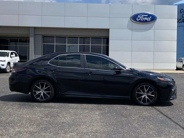 Used 2022 Black Toyota SE image 2