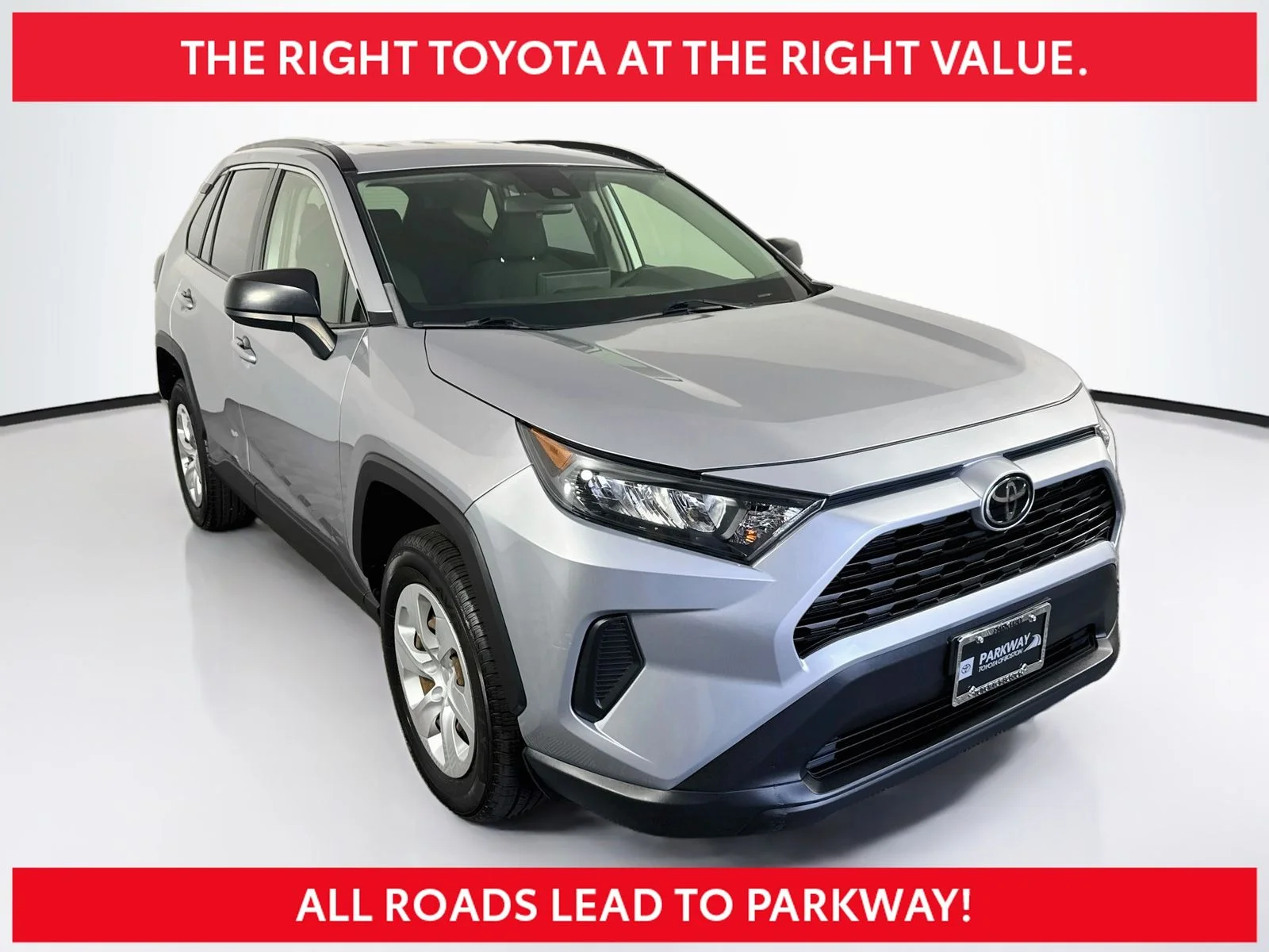 Certified Used 2021 Silver Toyota LE image 1