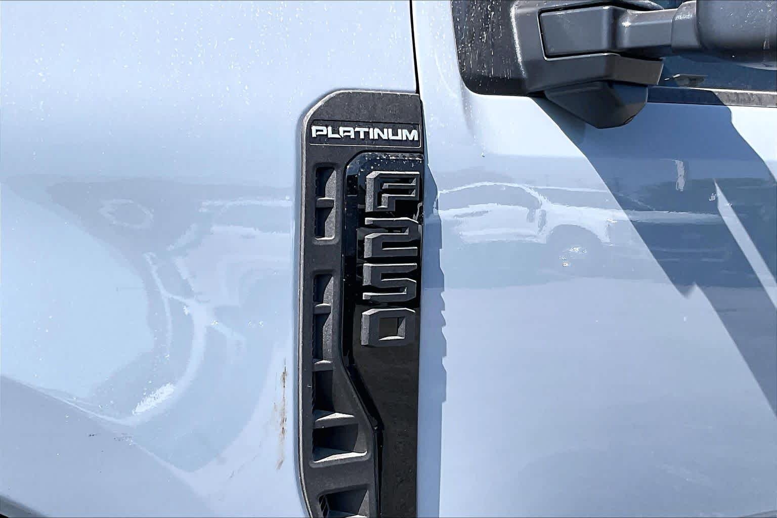 New 2026 Glacier Gray Metallic Tri-Coat Ford F-250® Platinum® image 14