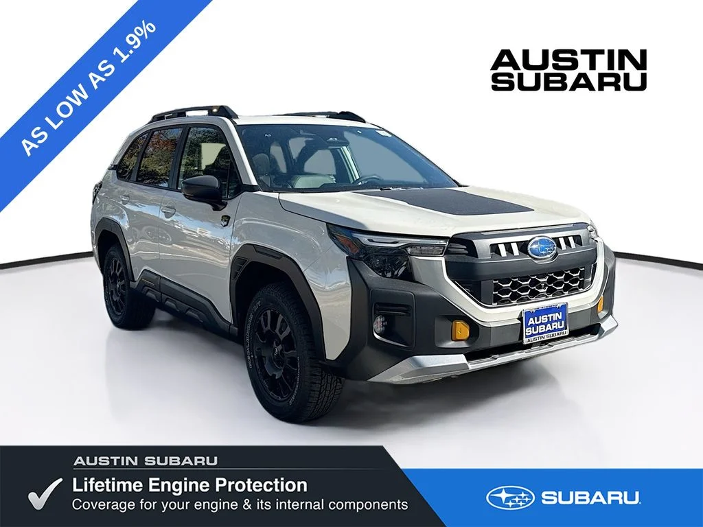 New 2026 White Subaru Wilderness image 1