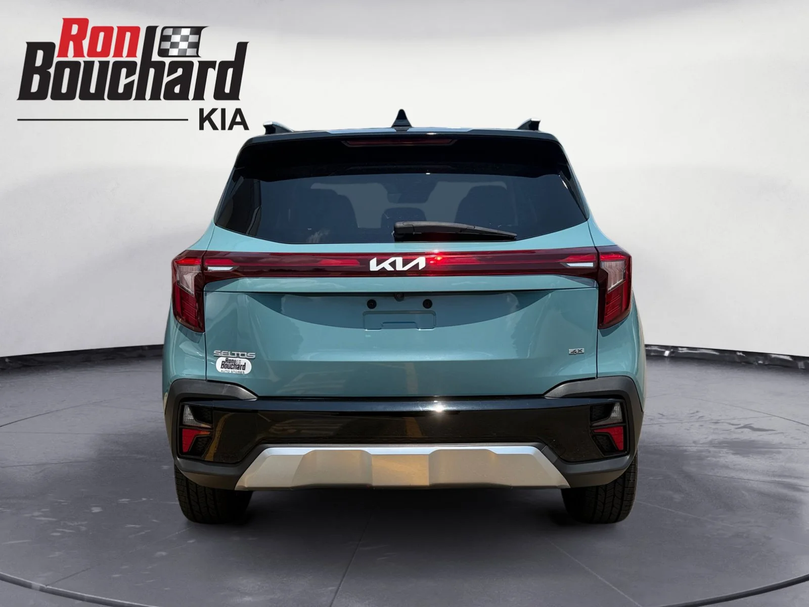 Used 2024 Pluton Blue/Black Roof Kia S image 3