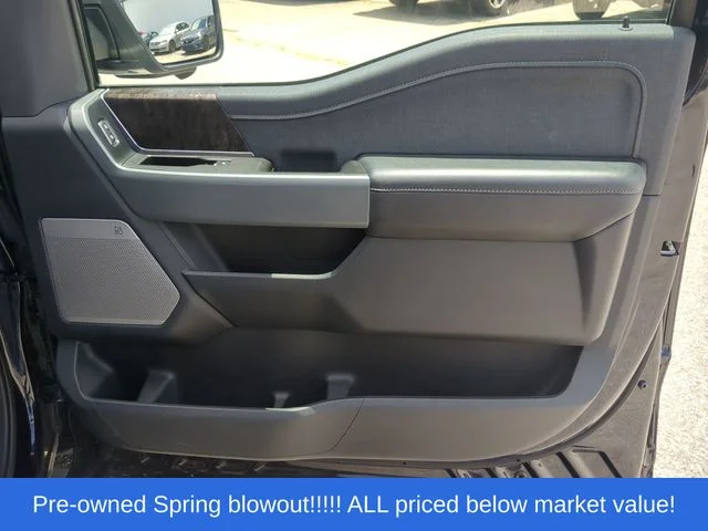 Used 2022 Blue Ford Lariat image 44