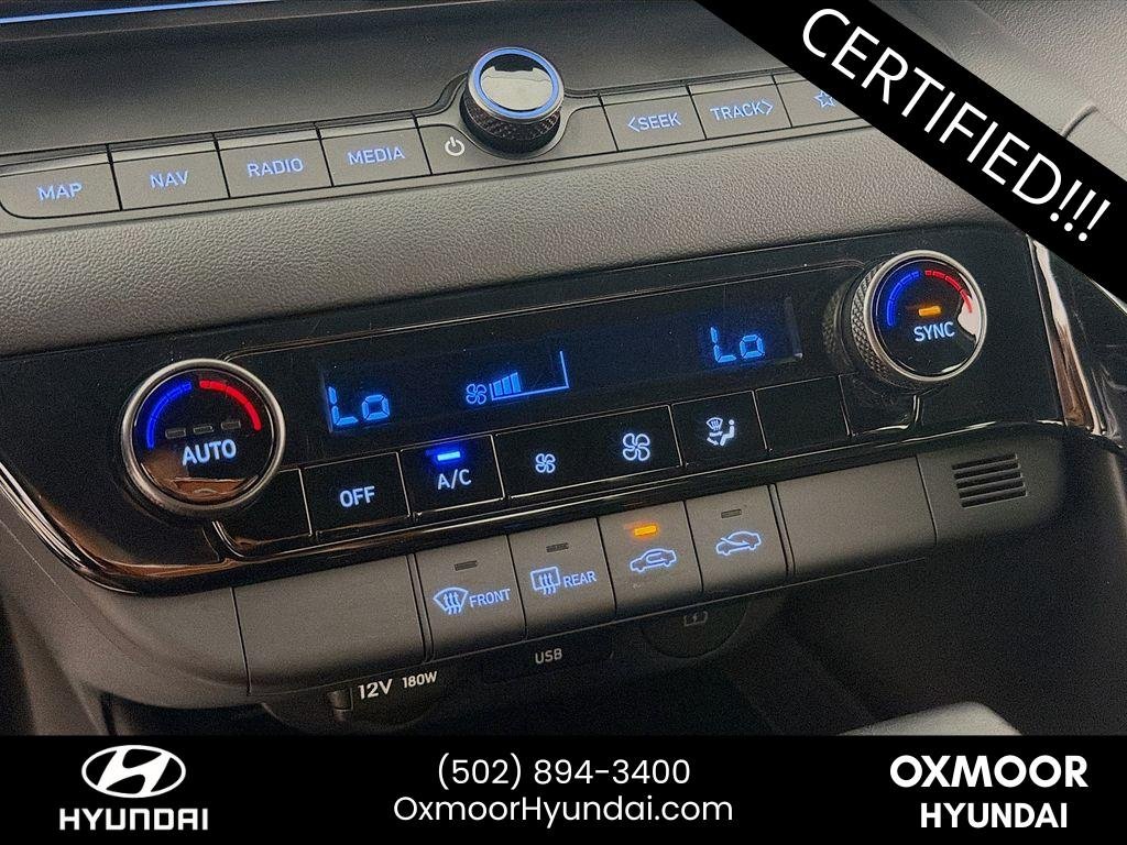 Certified Used 2025 Serenity White Hyundai SEL Sport image 16