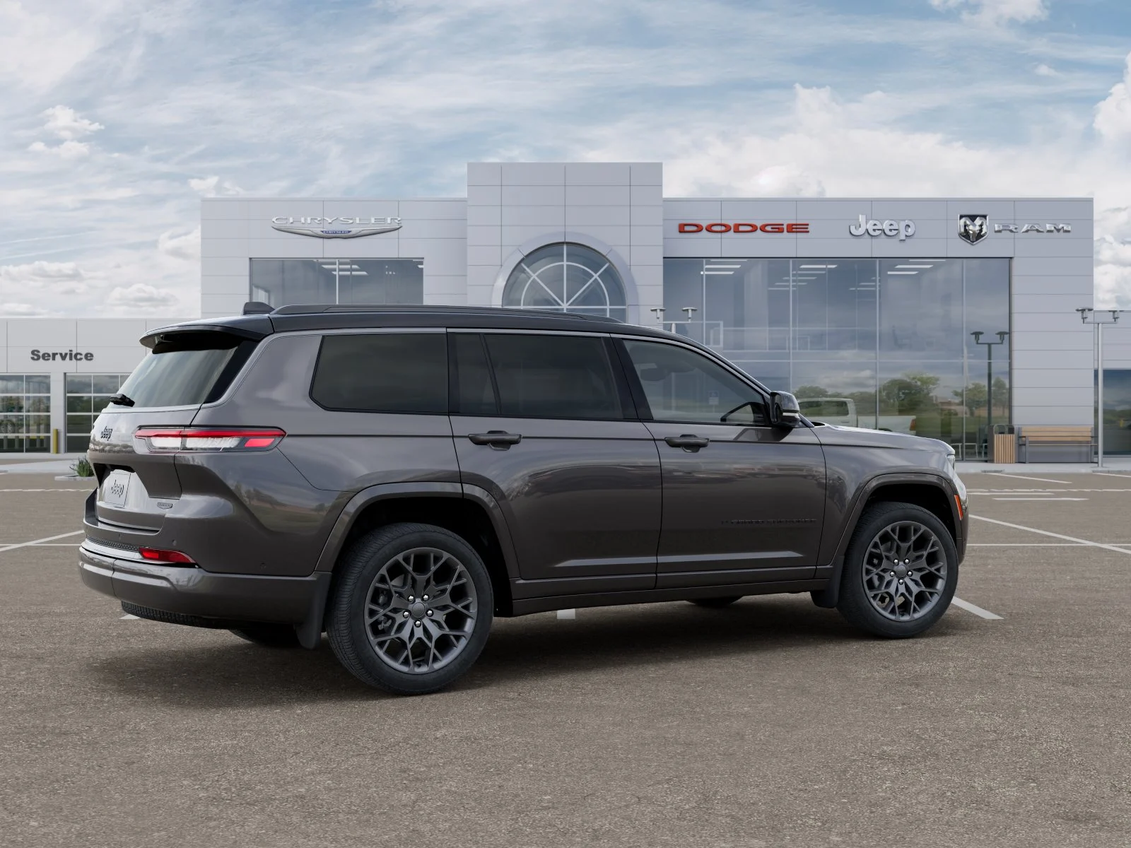 New 2026 Baltic Gray Metallic Clear-Coat Exterior Paint Jeep Summit image 32