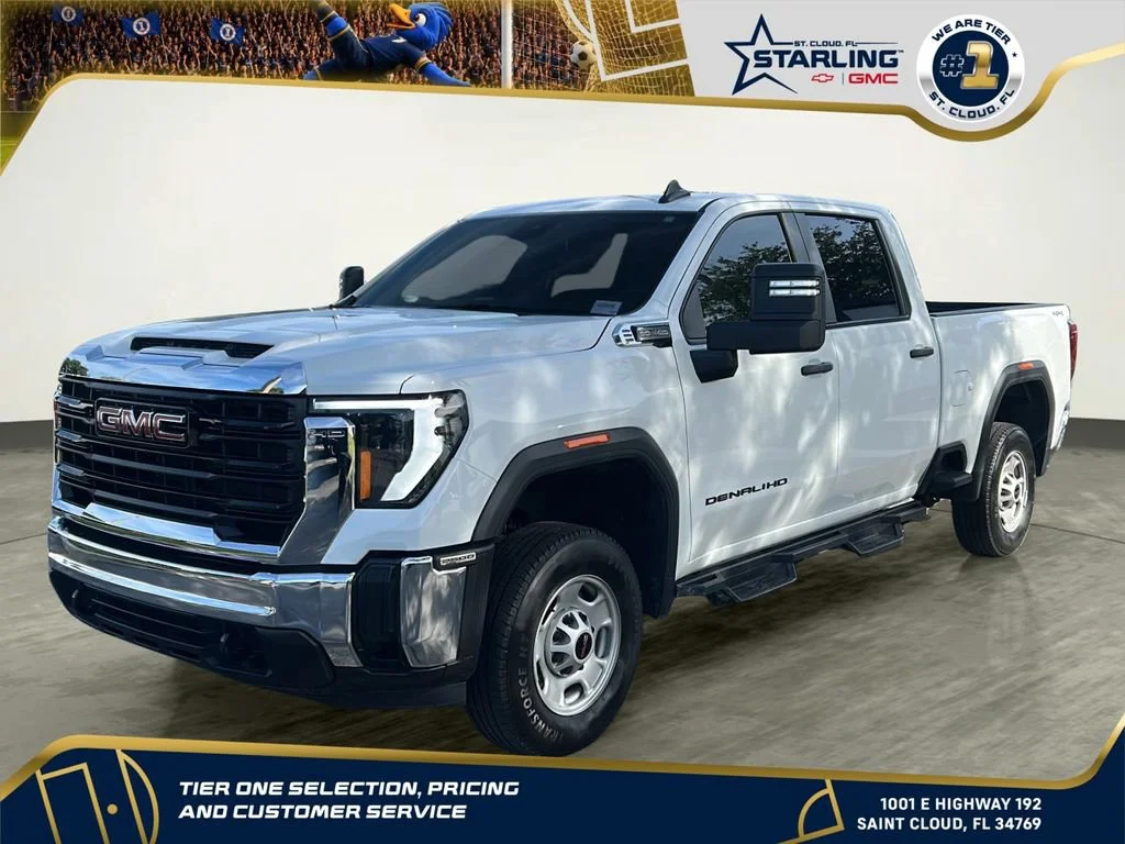 Certified Used 2024 Summit White GMC Pro image 1