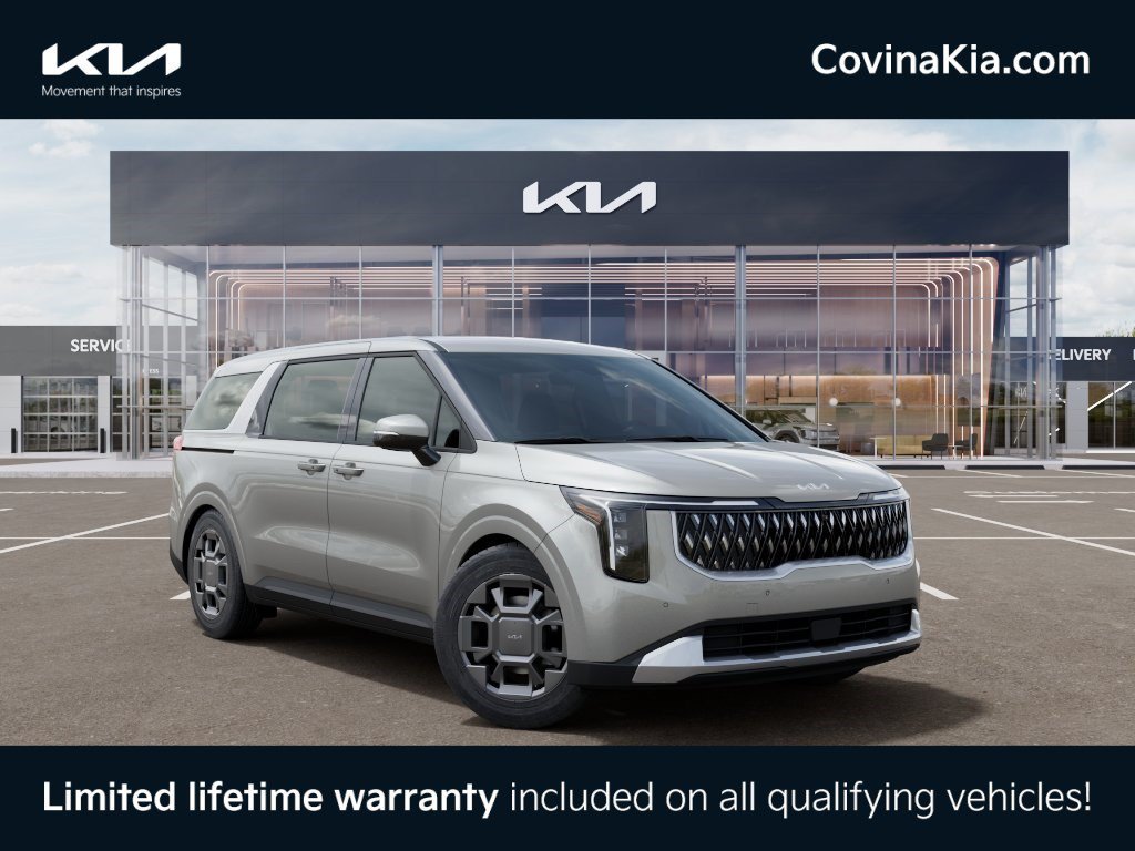 New 2026 Ivory Silver Kia EX image 1