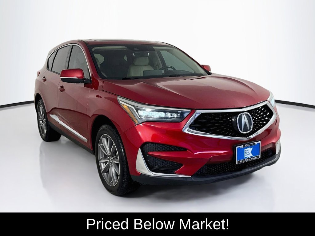 Used 2020 Performance Red Pearl Acura Technology Package image 1