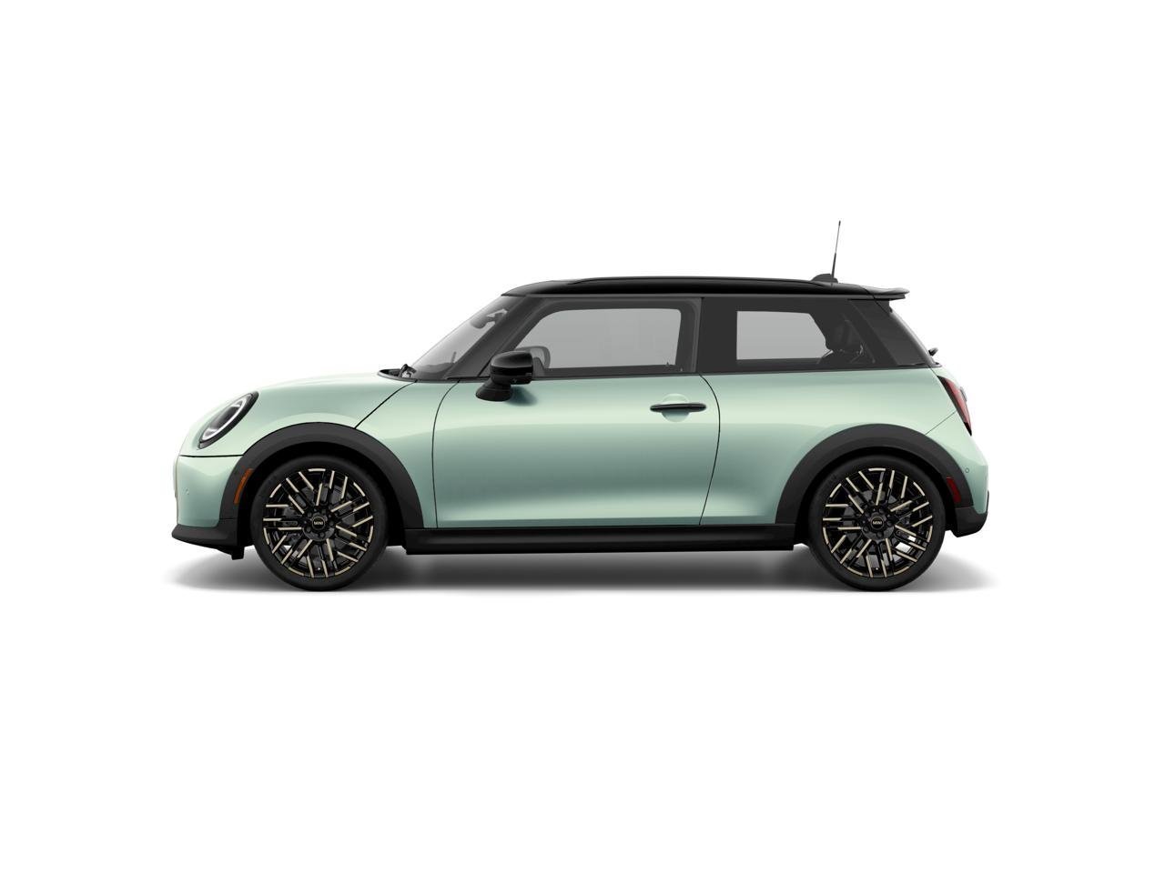 New 2026 Ocean Wave Green Metallic MINI Iconic image 4