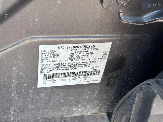 Used 2024 Carbonized Gray Metallic Ford  image 24