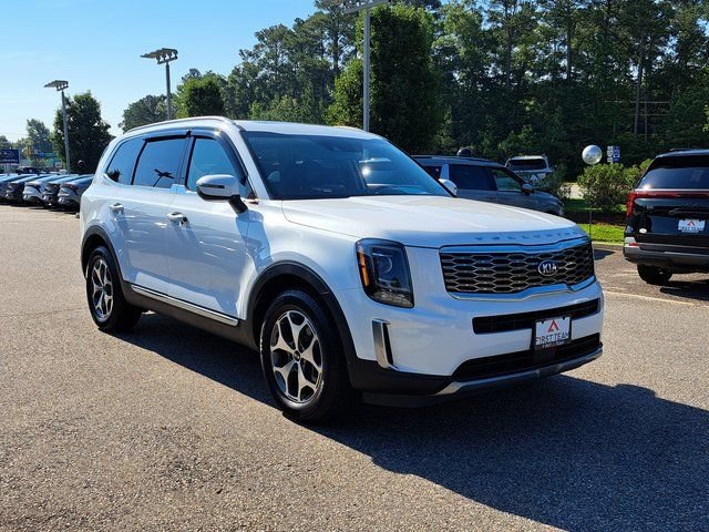 Used 2020 White Kia EX image 4