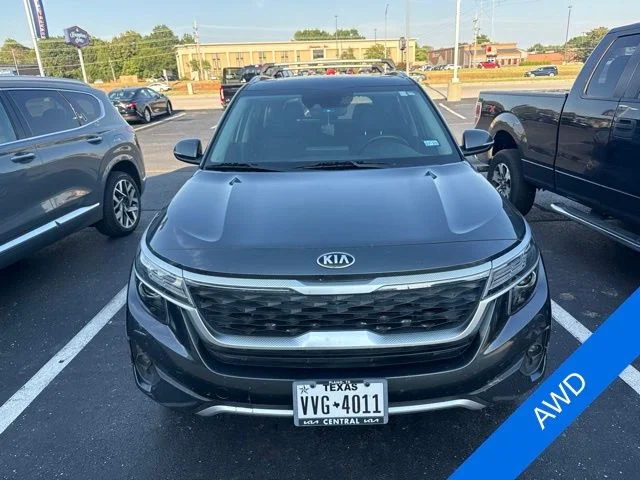 Used 2021 Gravity Gray Kia S image 2