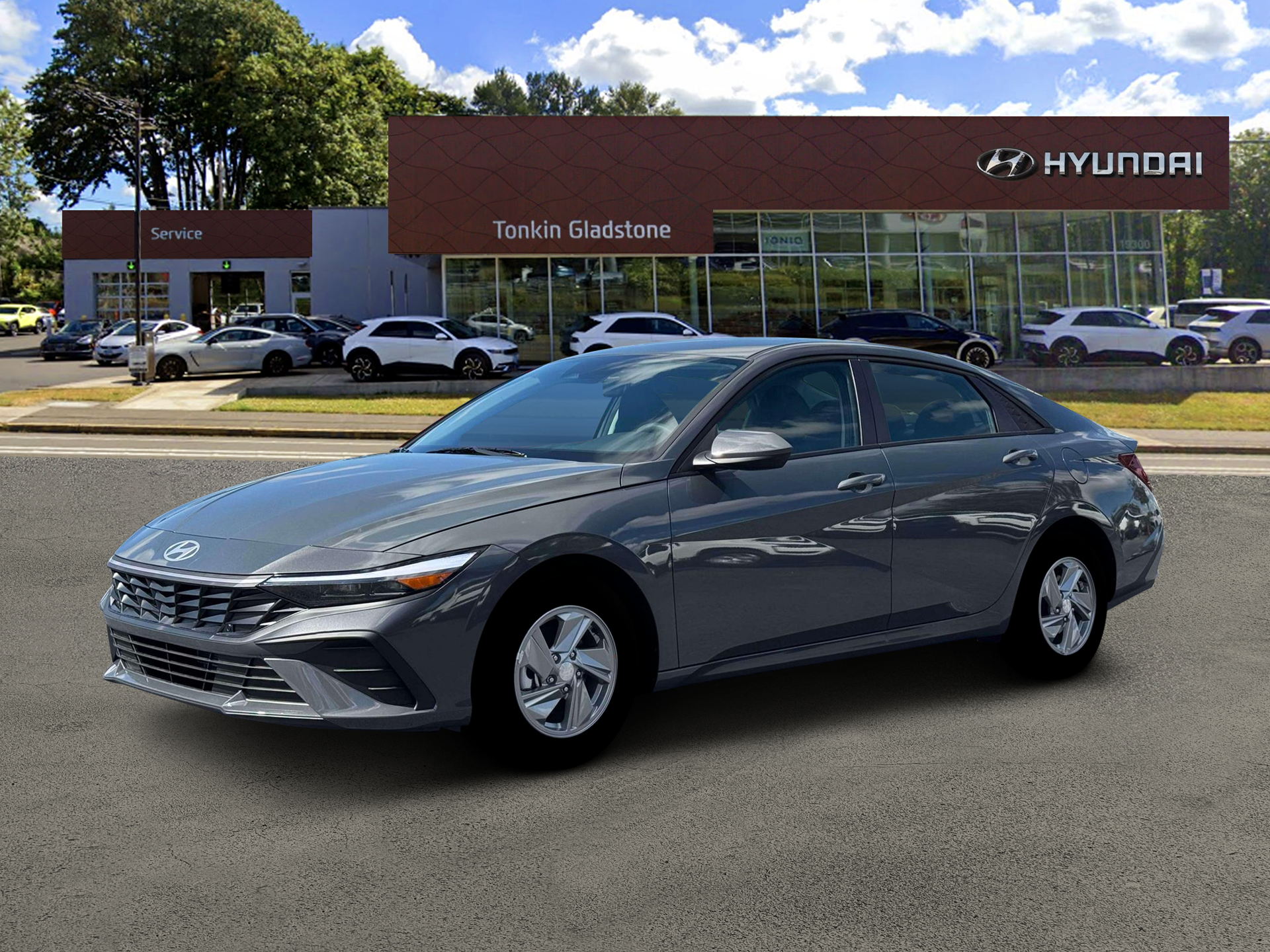 New 2026 Gray Hyundai SE image 2
