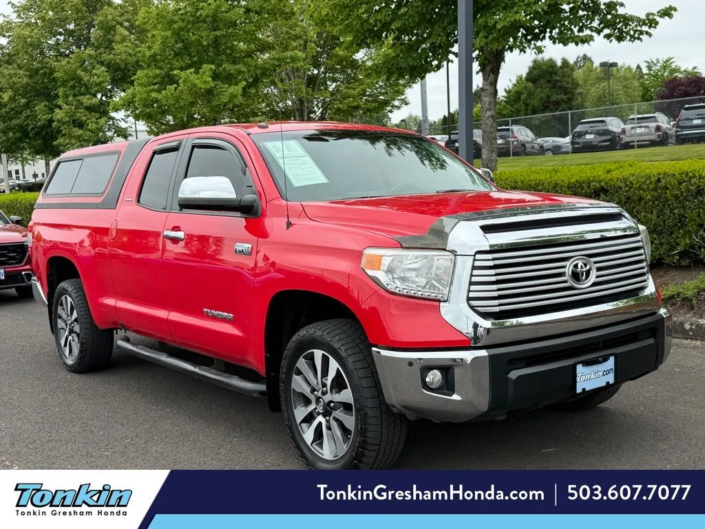 Used 2015 Radiant Red Toyota Limited image 1