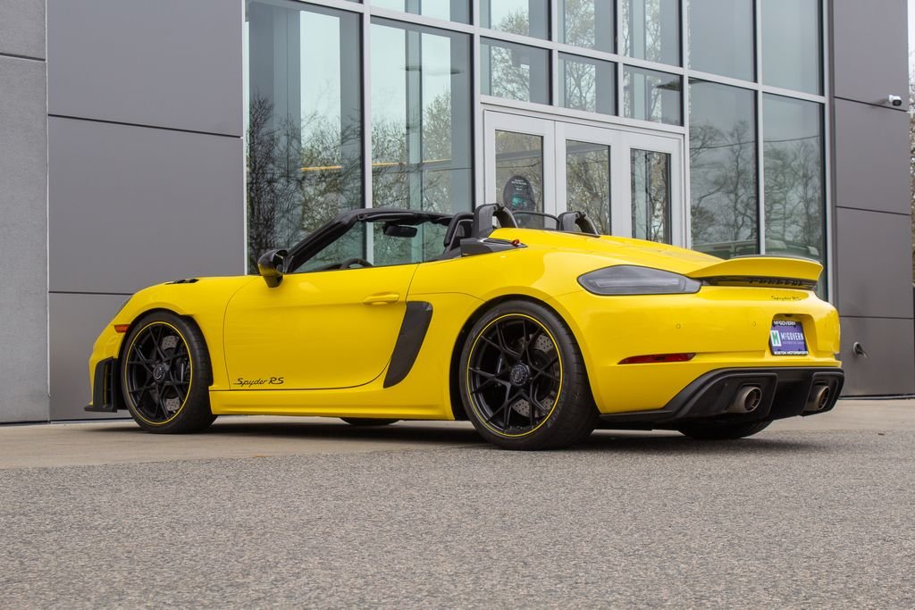 Used 2024 Racing Yellow Porsche RS image 9