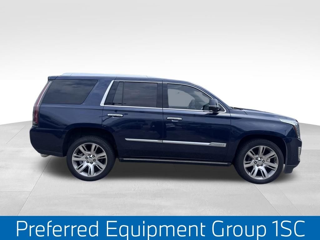 Used 2018 Blue Cadillac Premium Luxury image 2