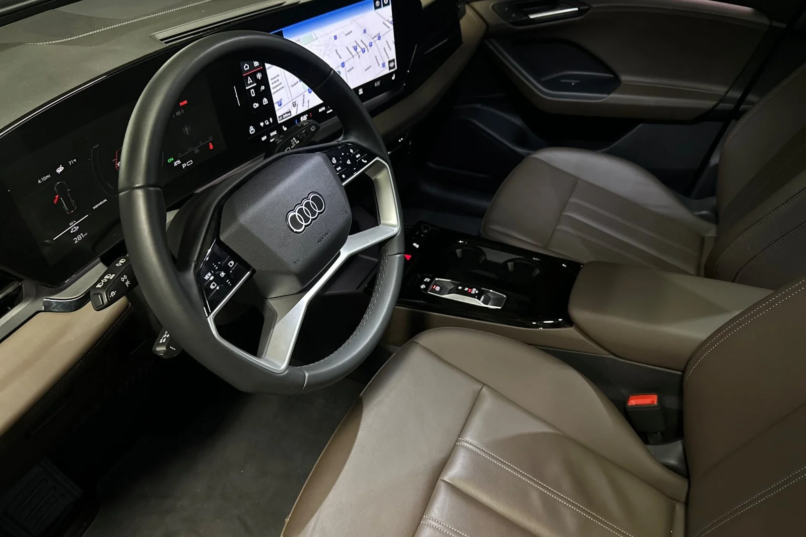 Used 2025 Mythos Black Metallic Audi Premium RWD image 9