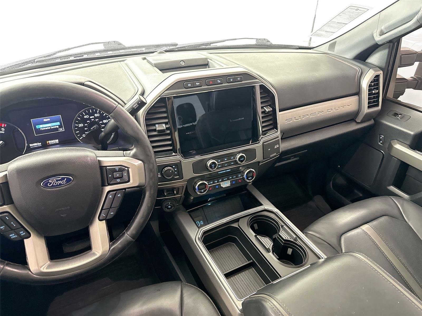 Used 2022 Star White Metallic Tri-Coat Ford Platinum image 34