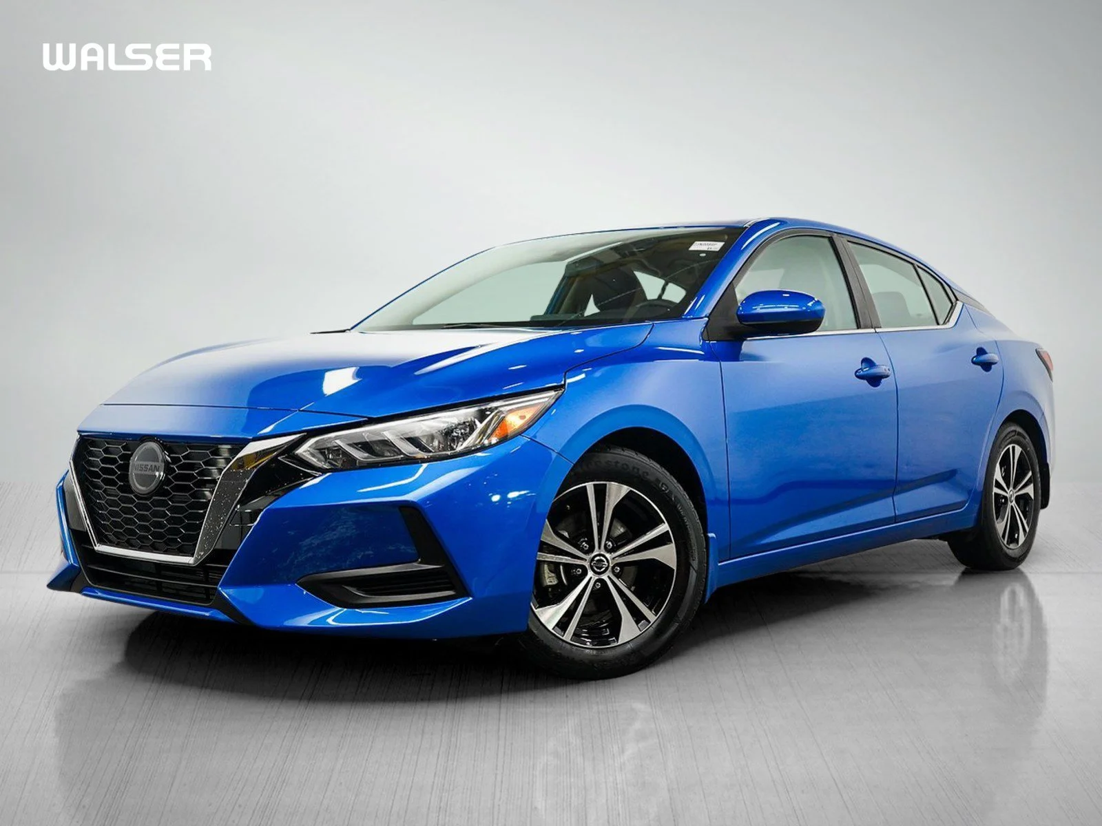 Used 2021 Blue Nissan SV image 1