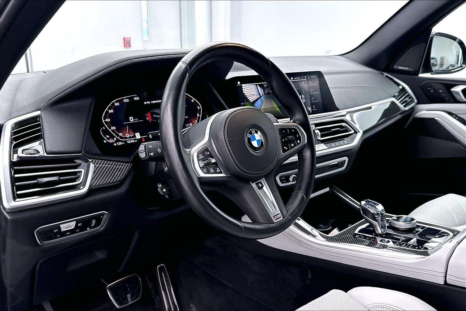Certified Used 2023 Carbon Black Metallic BMW M50i image 22