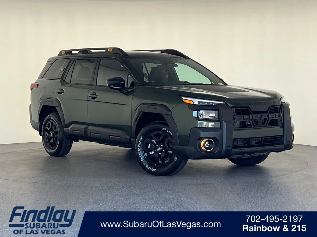 New 2026 DEEP EMERALD GREEN PEARL Subaru Wilderness image 1
