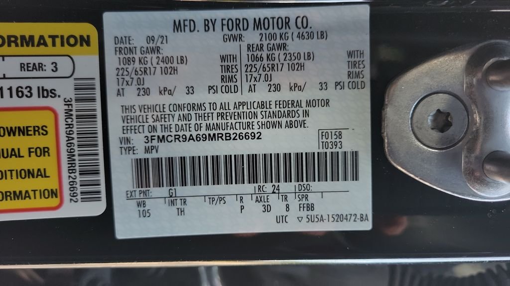 Used 2021 Black Ford Base image 22