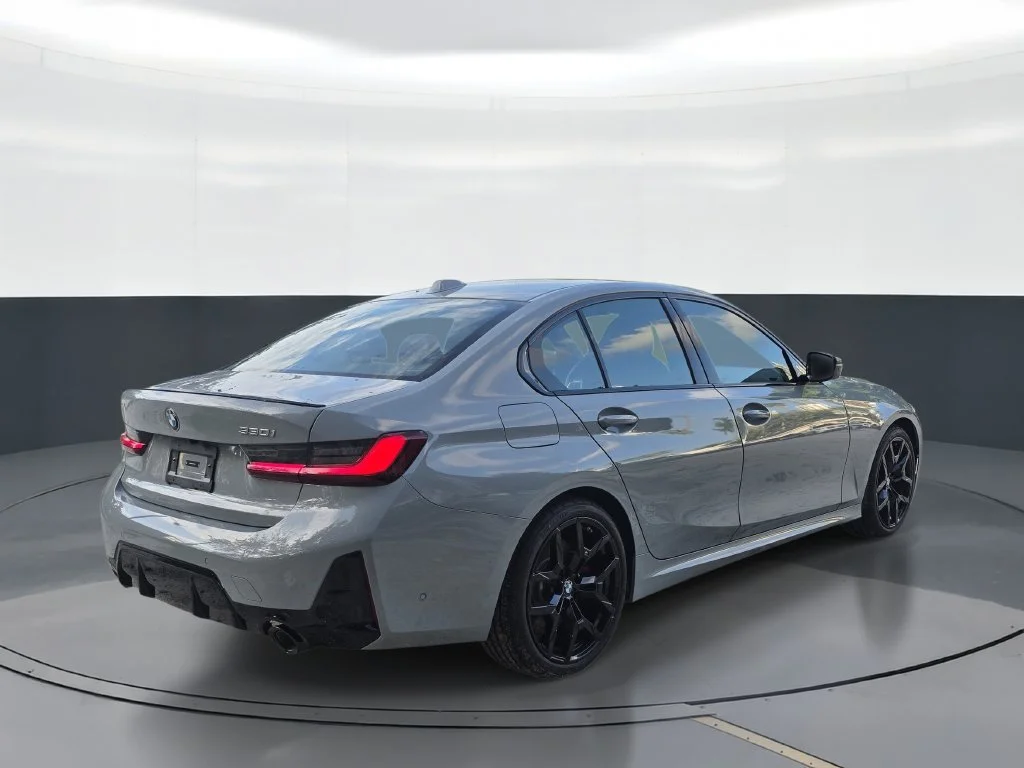 New 2026 Brooklyn Grey Metallic BMW 330i image 3