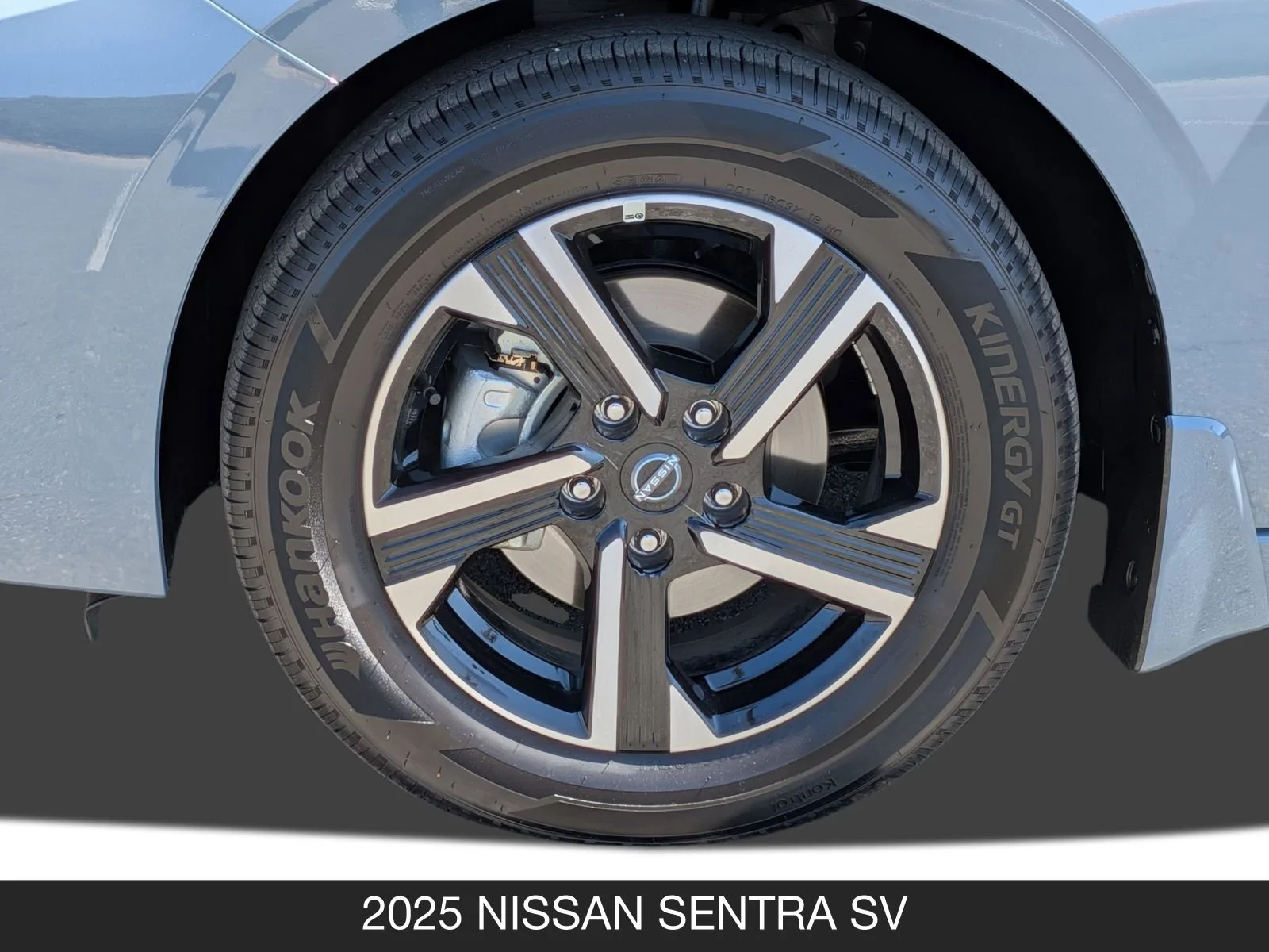Used 2025 Atlantic Gray Metallic Nissan SV image 11