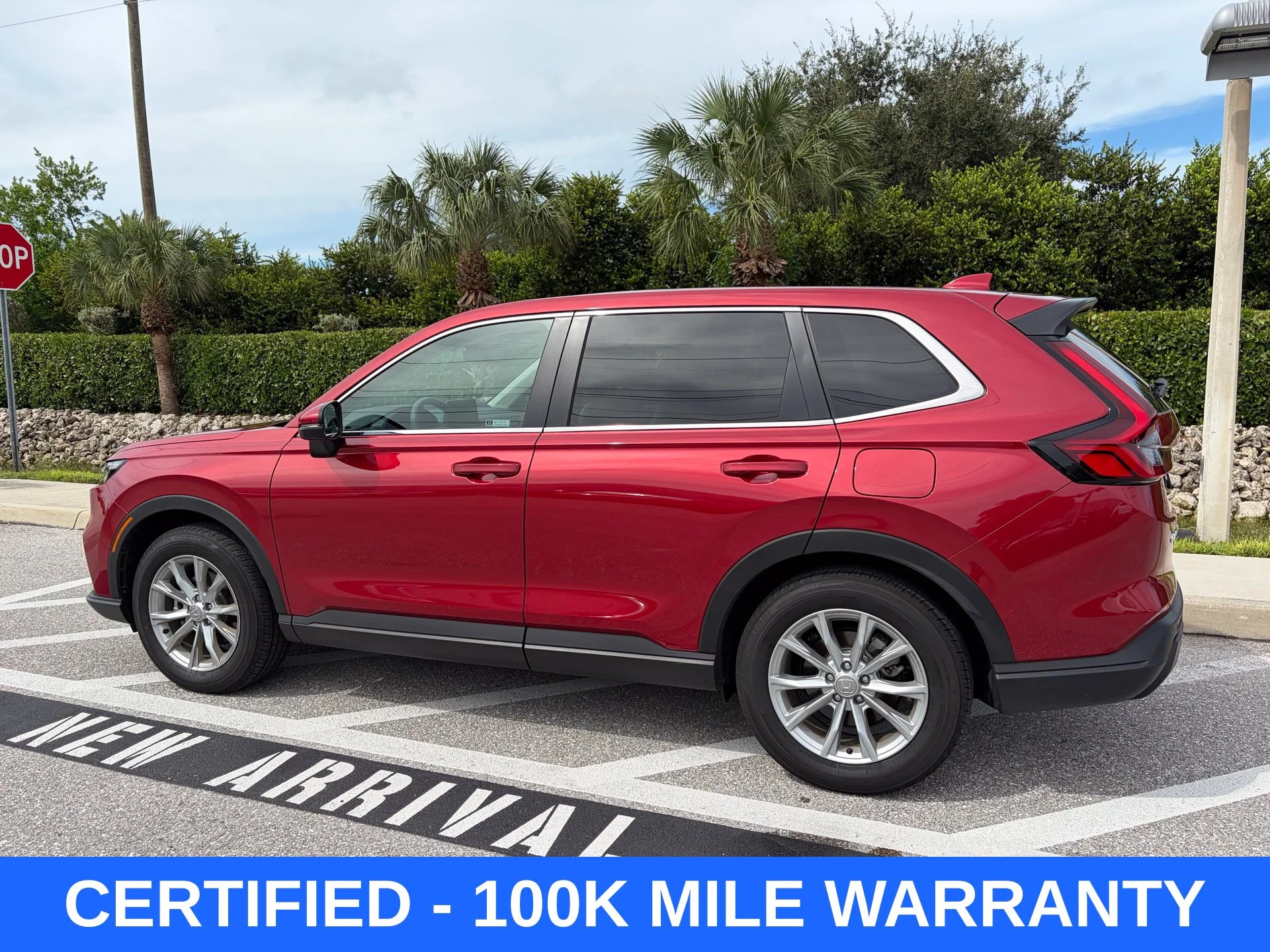 Certified Used 2024 Radiant Red Metallic Honda EX-L image 10
