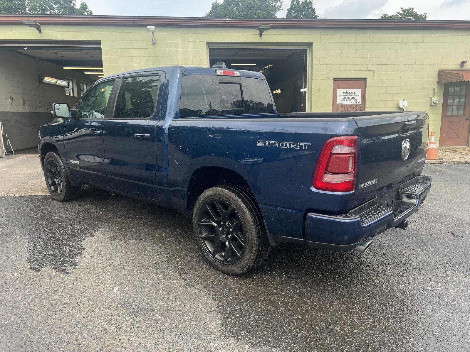 Certified Used 2023 Patriot Blue Pearlcoat Ram Laramie image 5