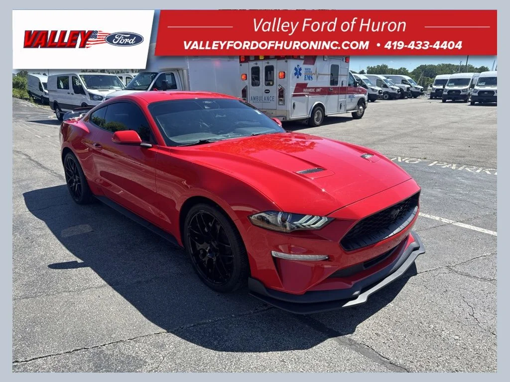 Used 2023 Red Ford EcoBoost Premium image 1