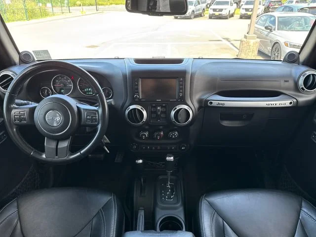 Used 2014 Black Clearcoat Jeep Unlimited Rubicon image 12