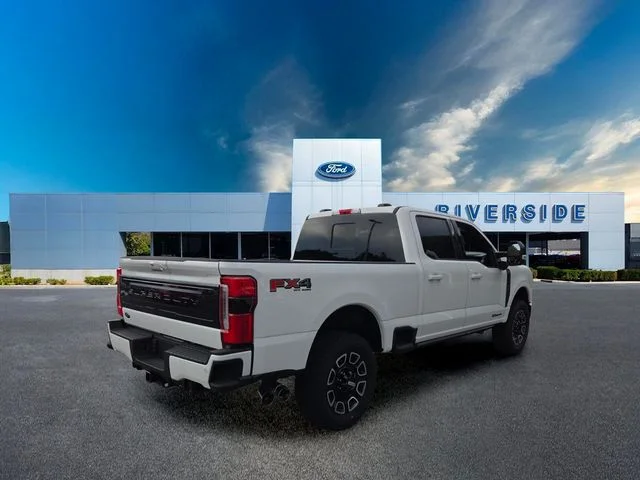 New 2026 Star White Metallic Tri-Coat Ford F-250® Platinum® image 7