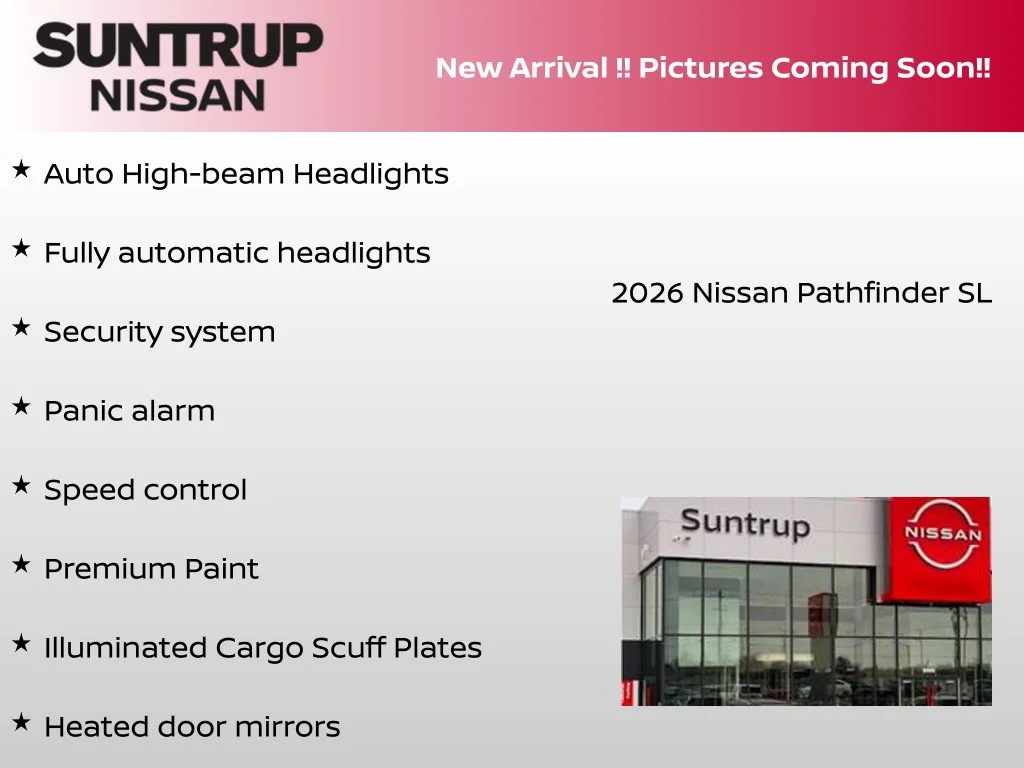 New 2026 White Nissan SL image 6