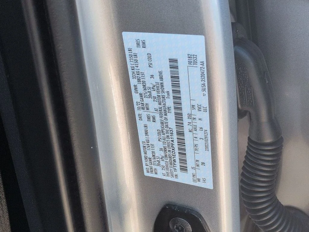 Used 2023 Silver Metallic Ford Lariat image 35