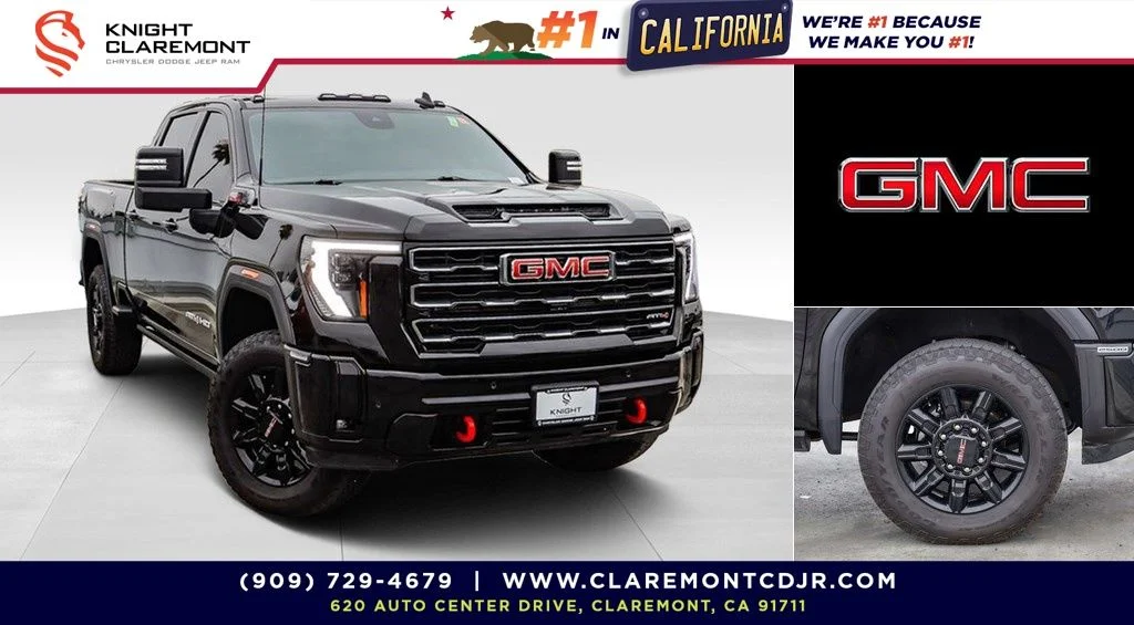 Used 2025 Black GMC AT4 image 1