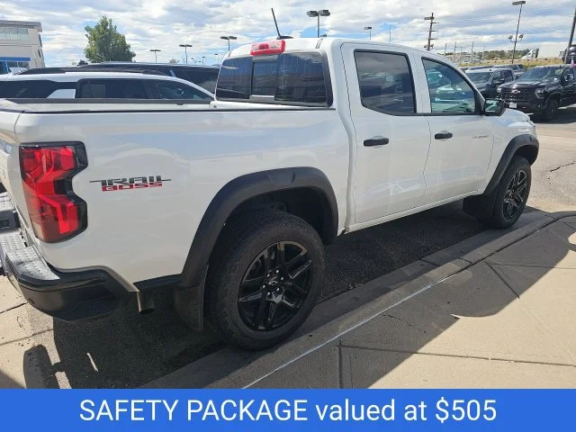 Certified Used 2023 SUMMIT WHITE Chevrolet 4WD Trail Boss image 9