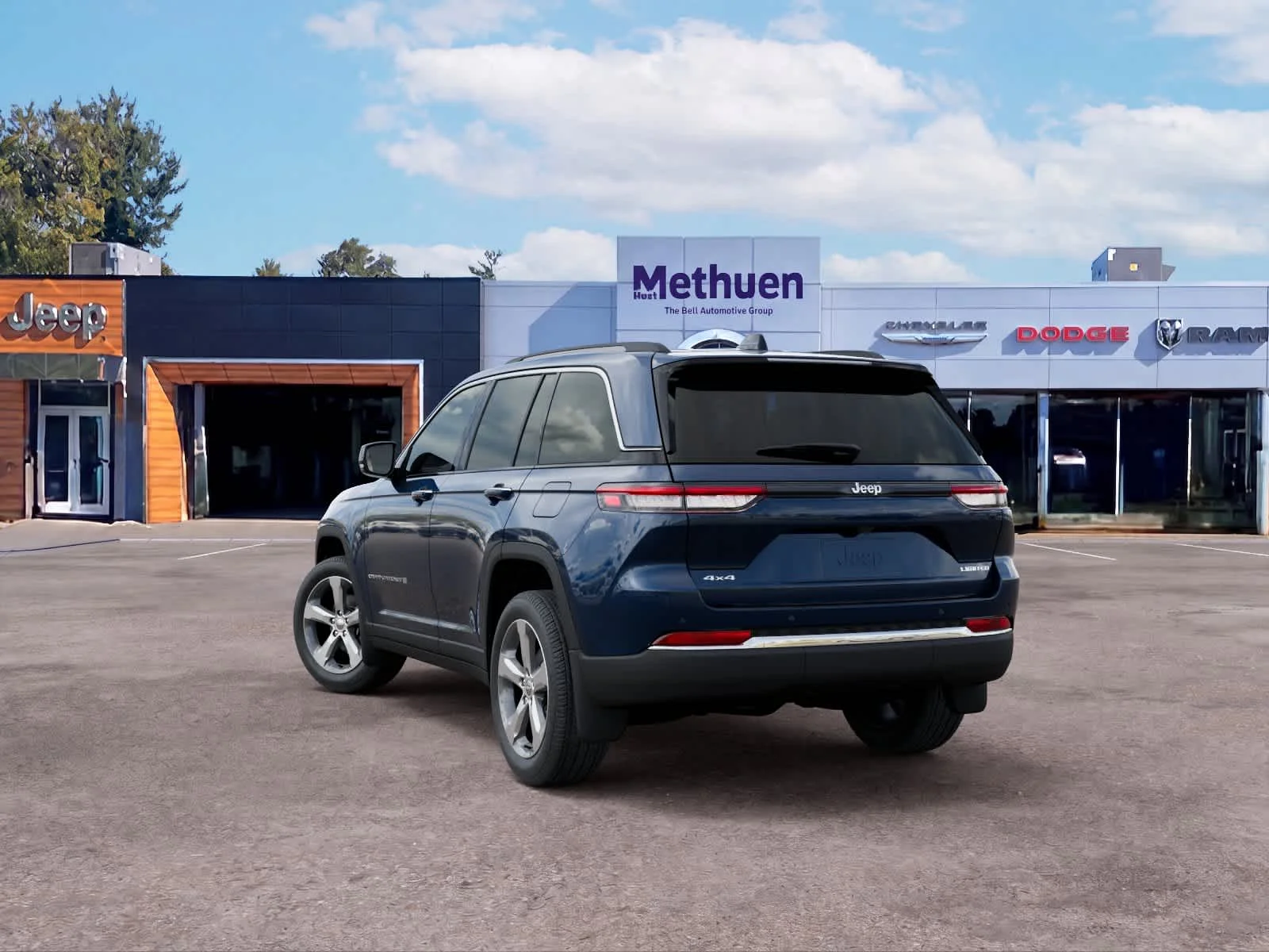 New 2026 Fathom Blue Pearlcoat Jeep Limited image 3