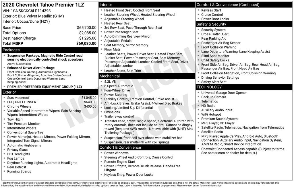 Used 2020 Blue Chevrolet Premier image 26
