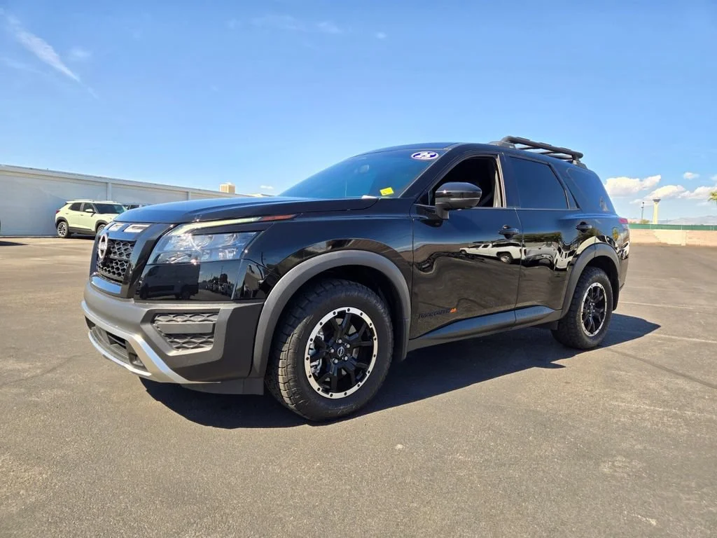Used 2025 Super Black Nissan Rock Creek image 2