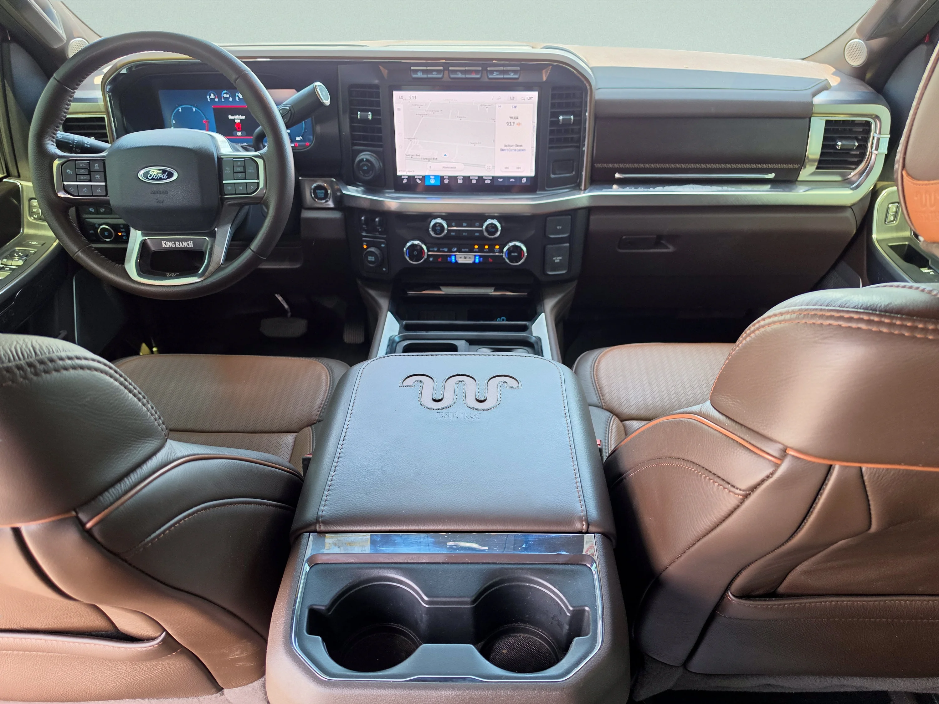 Used 2024 Red Metallic Ford King Ranch image 17