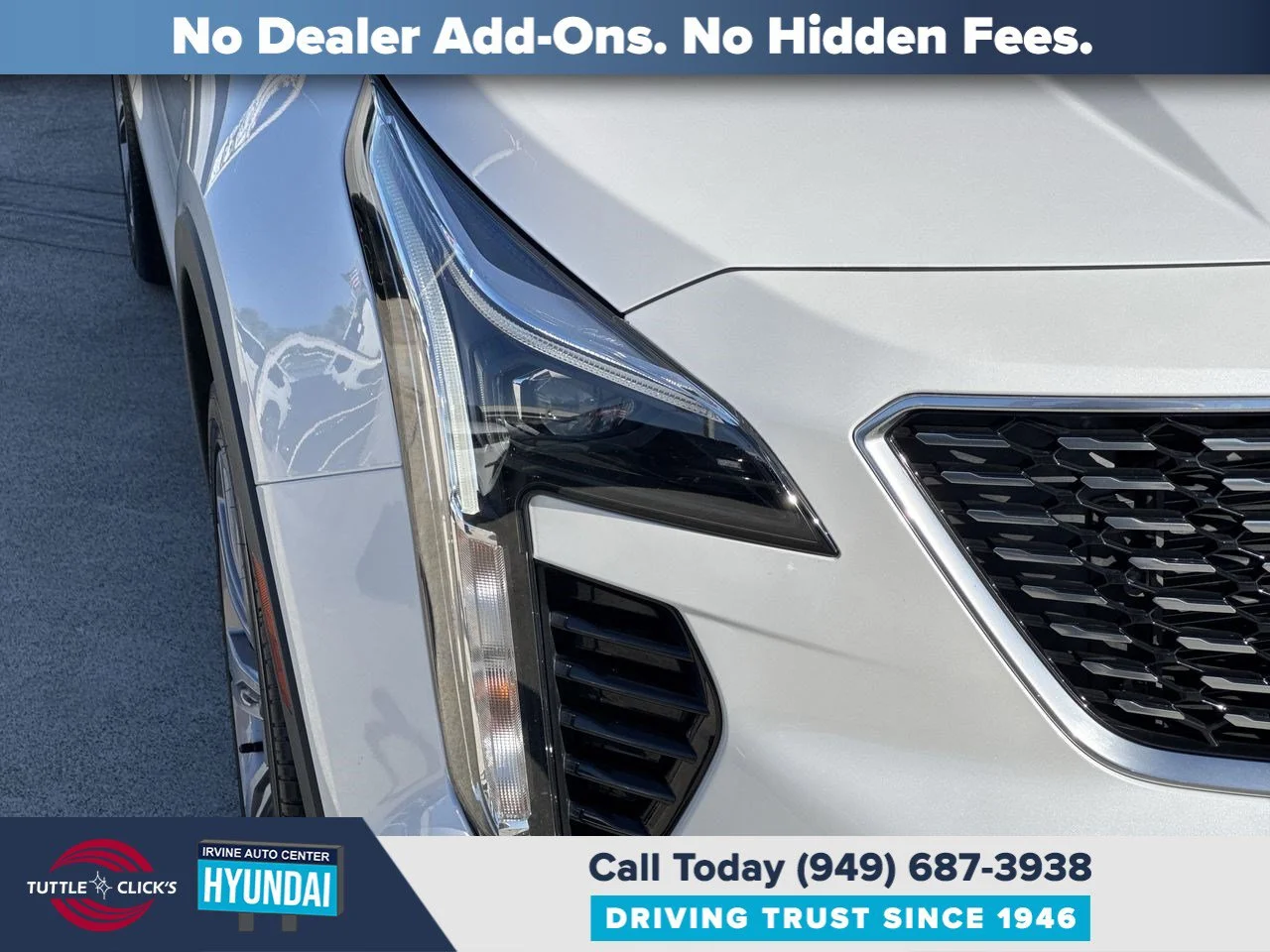 Used 2020 CRYSTAL WHITE TRI CADILLAC TRUCK AWD PREMIUM LUXUR image 16