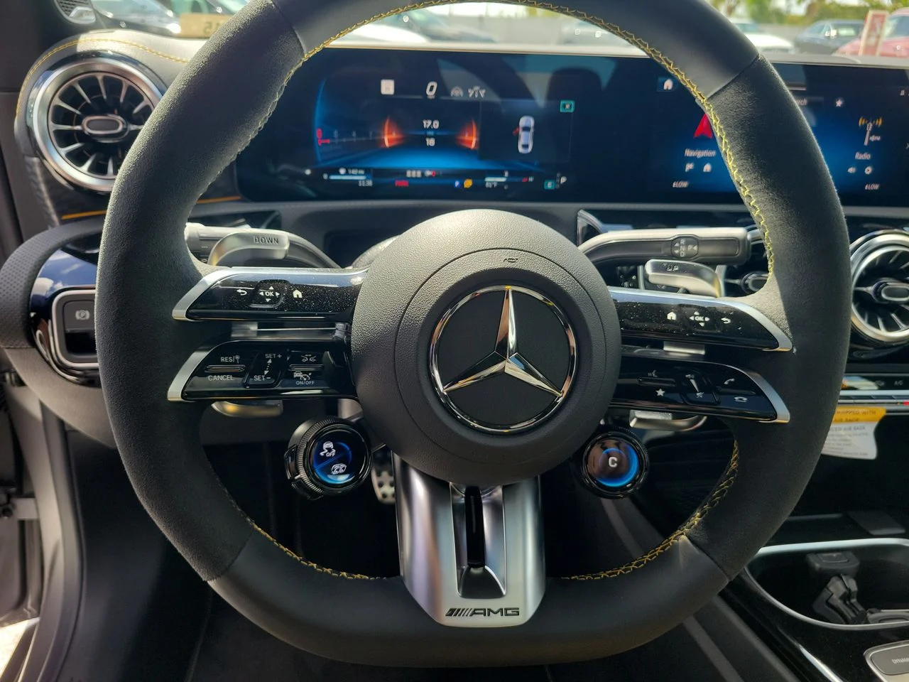 New 2026 MANUFAKTUR Mountain Grey Magno Mercedes-Benz AMG® CLA 45 4MATIC® Coupe image 26