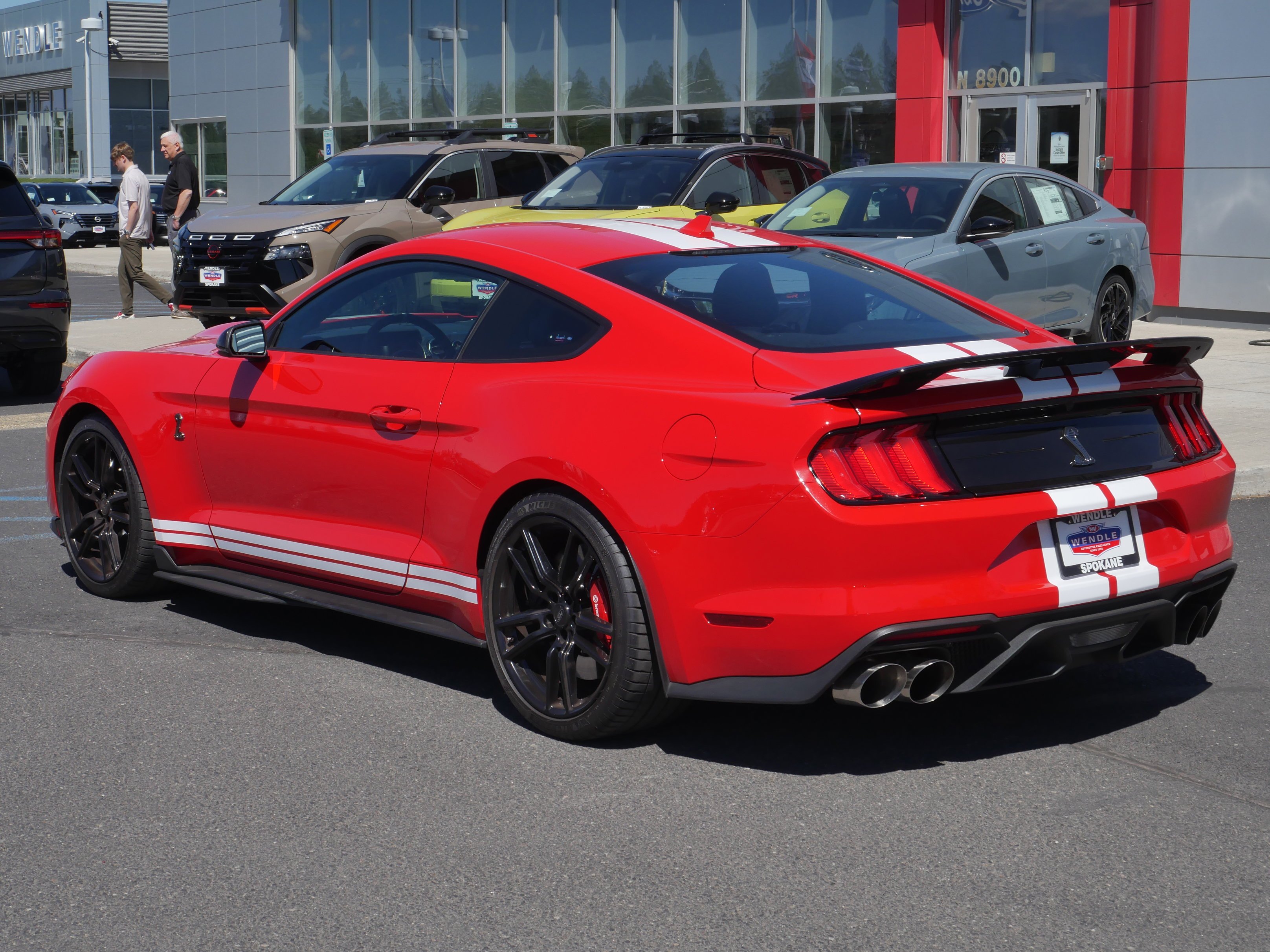 Used 2021 Race Red Ford Shelby GT500 image 26