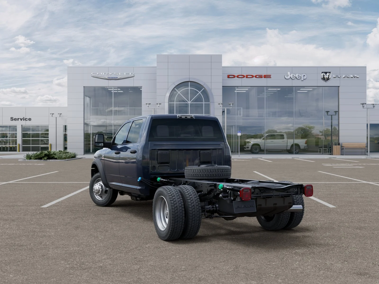 New 2026 Forged Blue Metallic Exterior Paint RAM Tradesman image 29