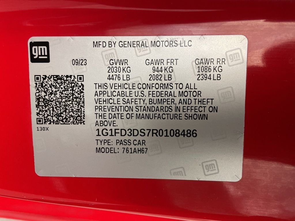 Used 2024 Red Chevrolet 3LT image 27