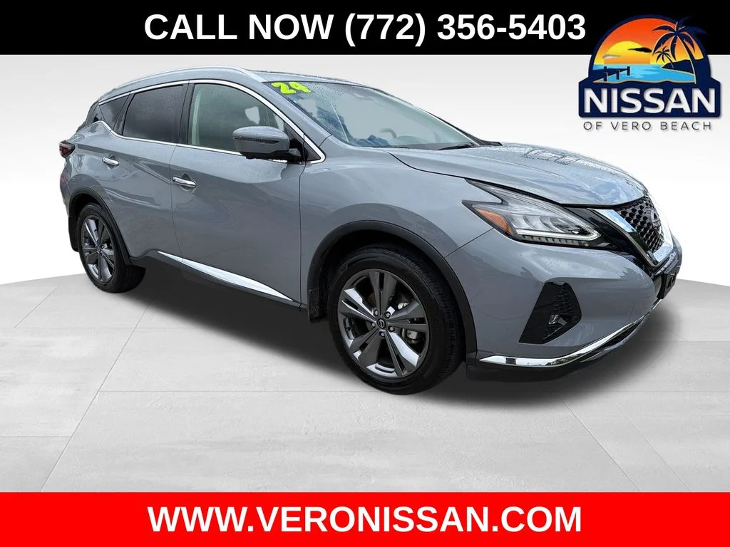 Used 2024 Gray Nissan Platinum image 1