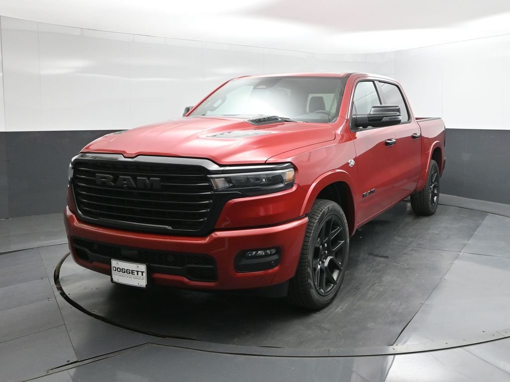New 2026 Molten Red Pearl-Coat Exterior Paint RAM Laramie image 30