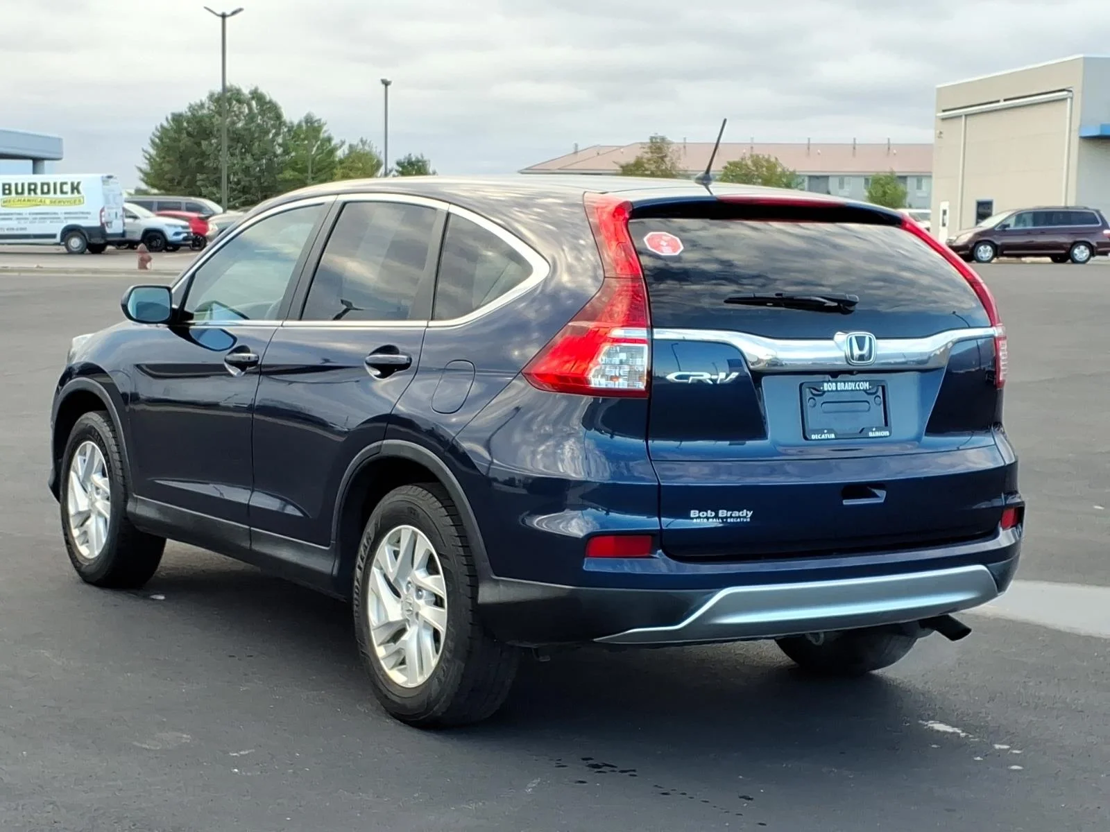Used 2016 Obsidian Blue Pearl Honda EX image 12